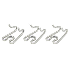 Herm Sprenger additional prong links shown from the side to display the wire profile.