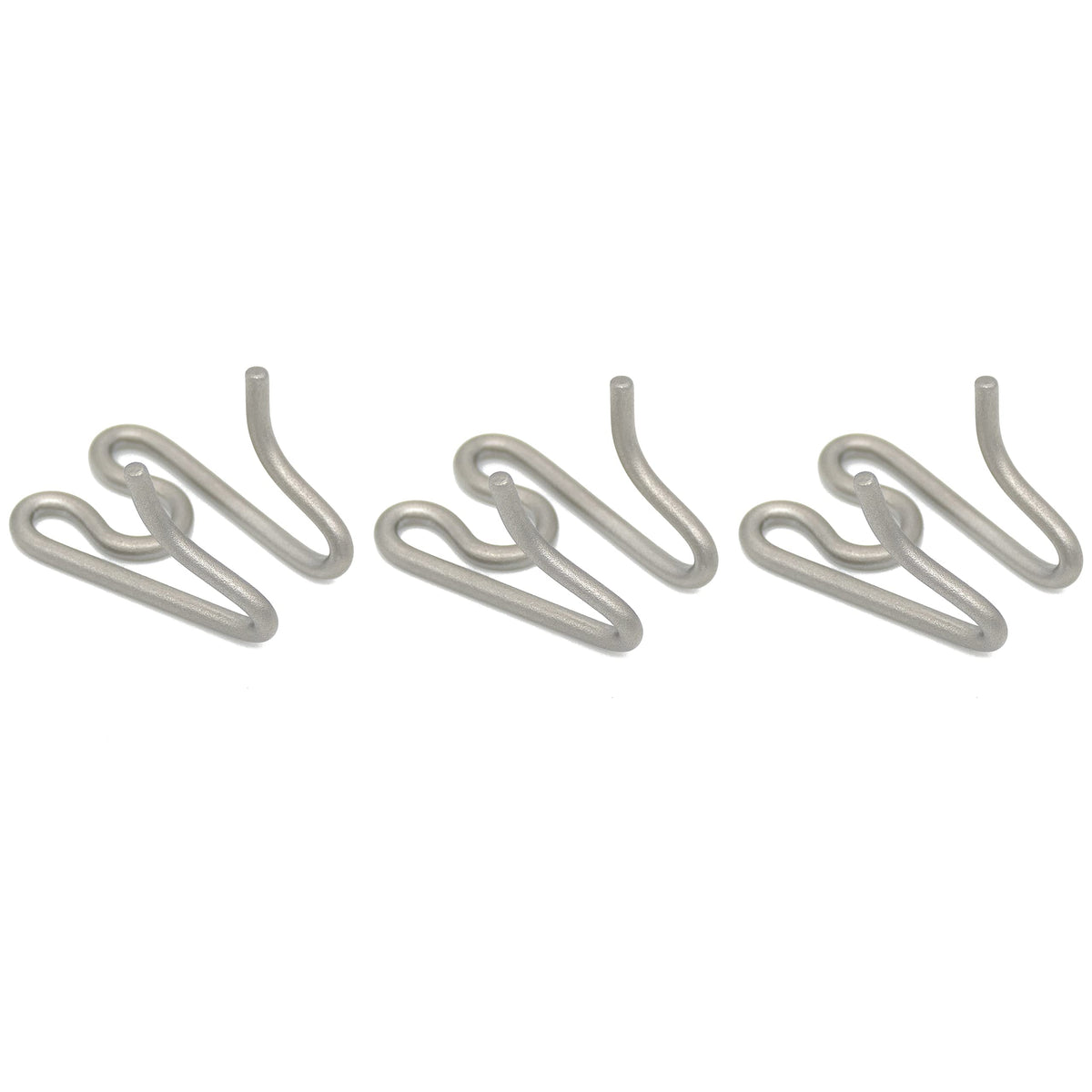 Herm Sprenger additional prong collar links shown from the front.