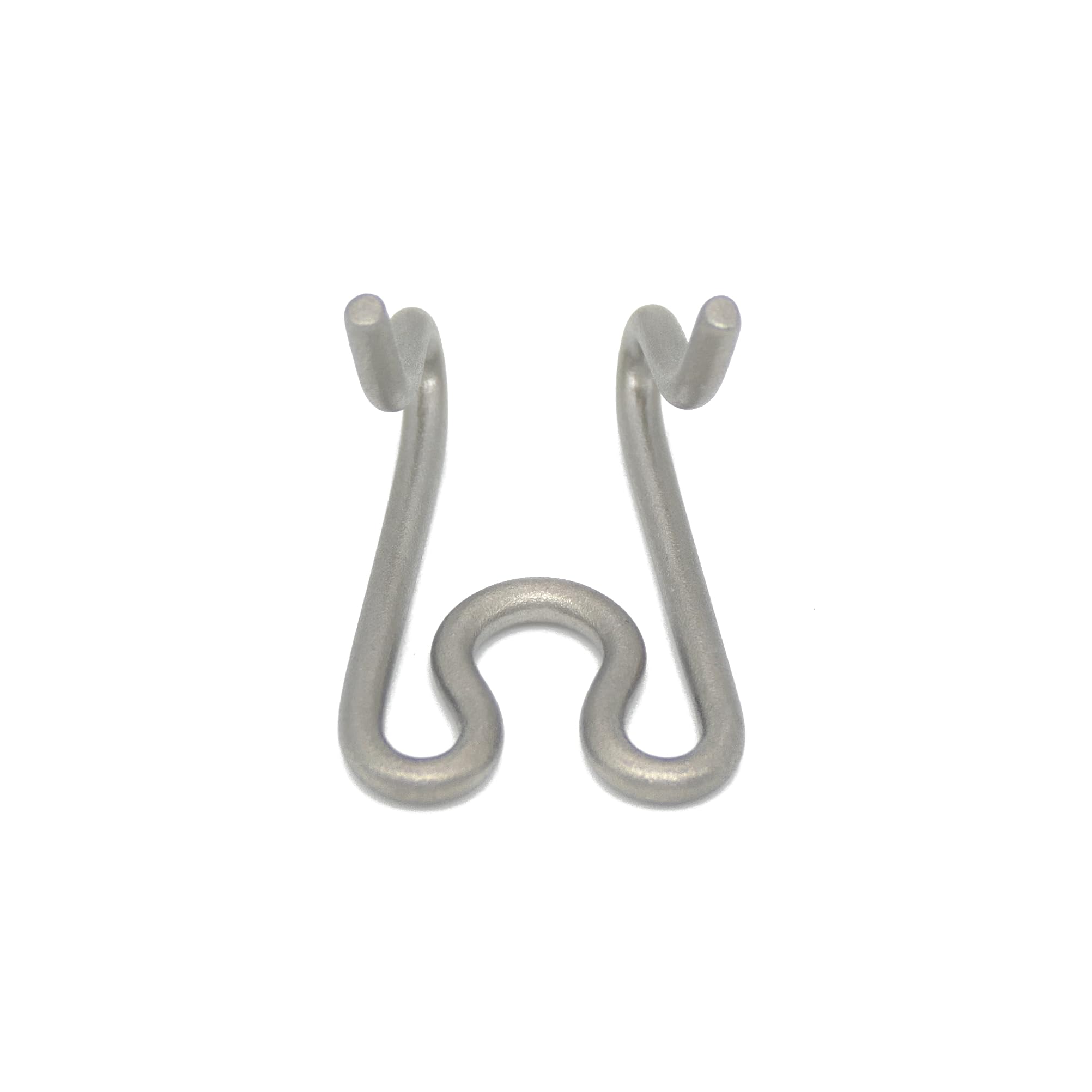 Herm Sprenger matte stainless steel links shown on a compatible Ultra-Plus collar.