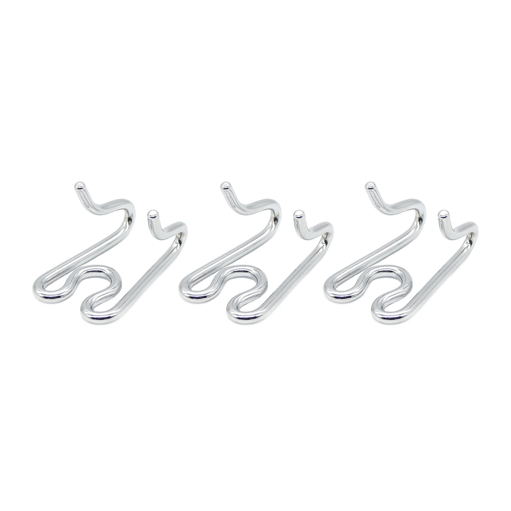Herm Sprenger middle links shown from a side angle to show their shape.