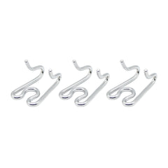 Herm Sprenger middle links shown from a side angle to show their shape.