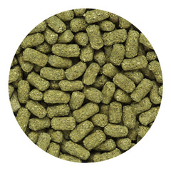 Hikari Herptile Mulberific Delite pellet texture shown for its water-absorbing format.