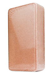 Himalayan Secrets Apple Flavor Salt Lick Brick shown being licked by an animal.