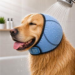 HOFI dog ear cover shown from the front with its full-coverage shape.