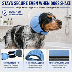 HOFI Dog Ear Covers detail showing the breathable SBR foam interior.