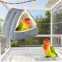 Hoopttay bird bed shown removed for its machine-washable care.