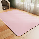 HotLive pet food mat shown from the front in pink.