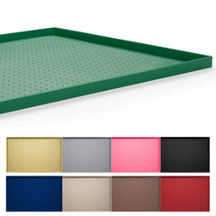 Hubulk Dog Feeding Mat shown from the front in Hunter color.
