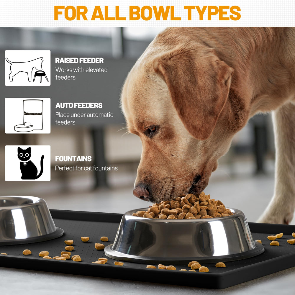 Hubulk Dog Feeding Mat rolled for carrying or storage.