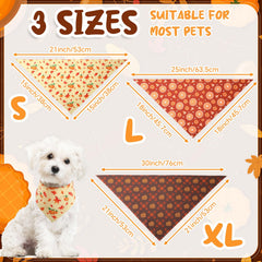 Huhumy dog bandanas with a close view of the polyester fabric.