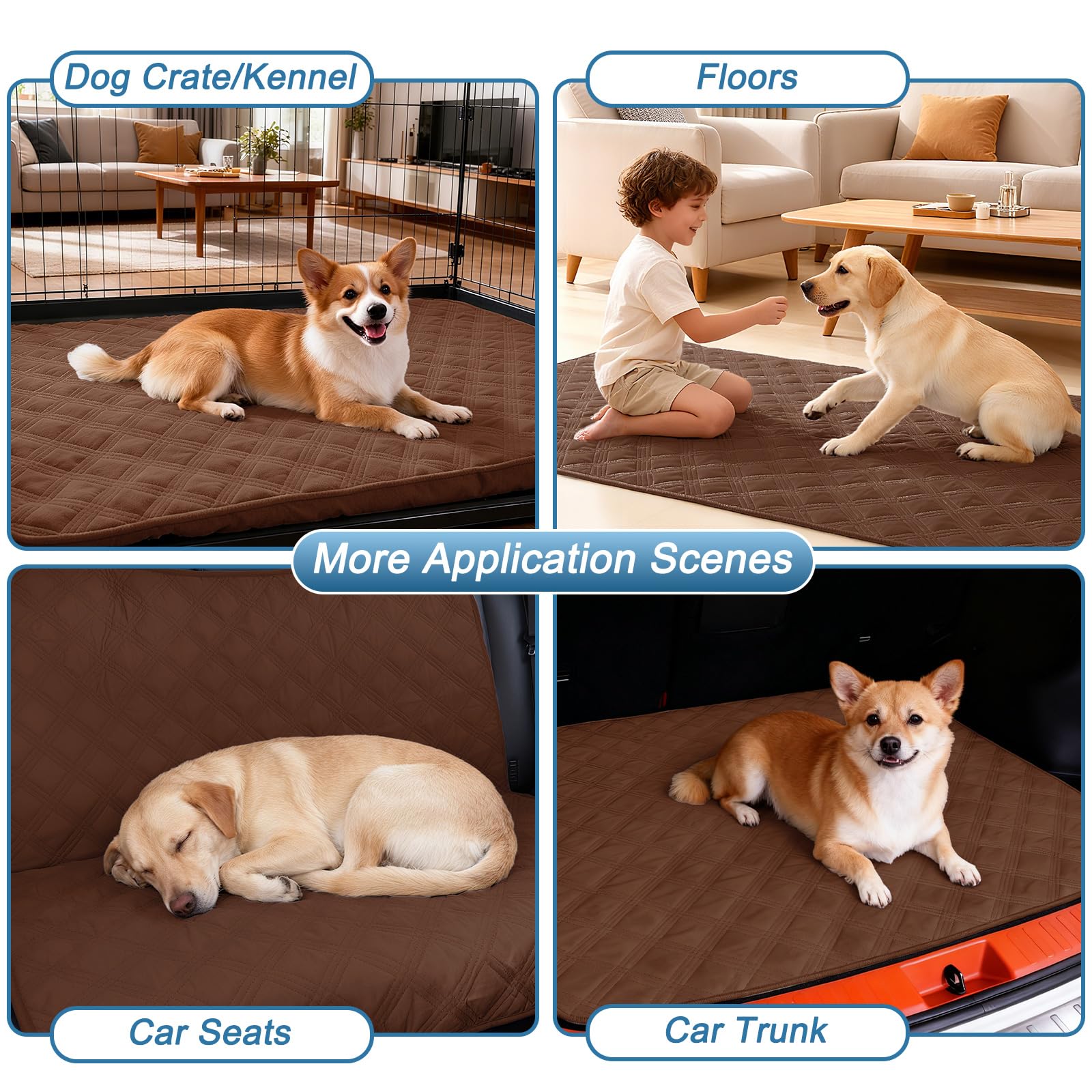 hyha dog blanket laid over a sofa as a furniture cover.