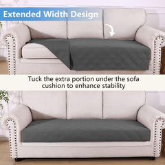 hyha reversible dog blanket showing its two different color sides.