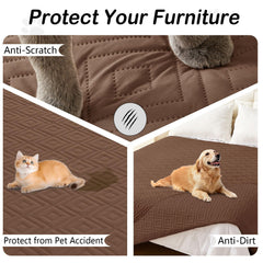 hyha waterproof dog blanket detail showing the inner TPU film.