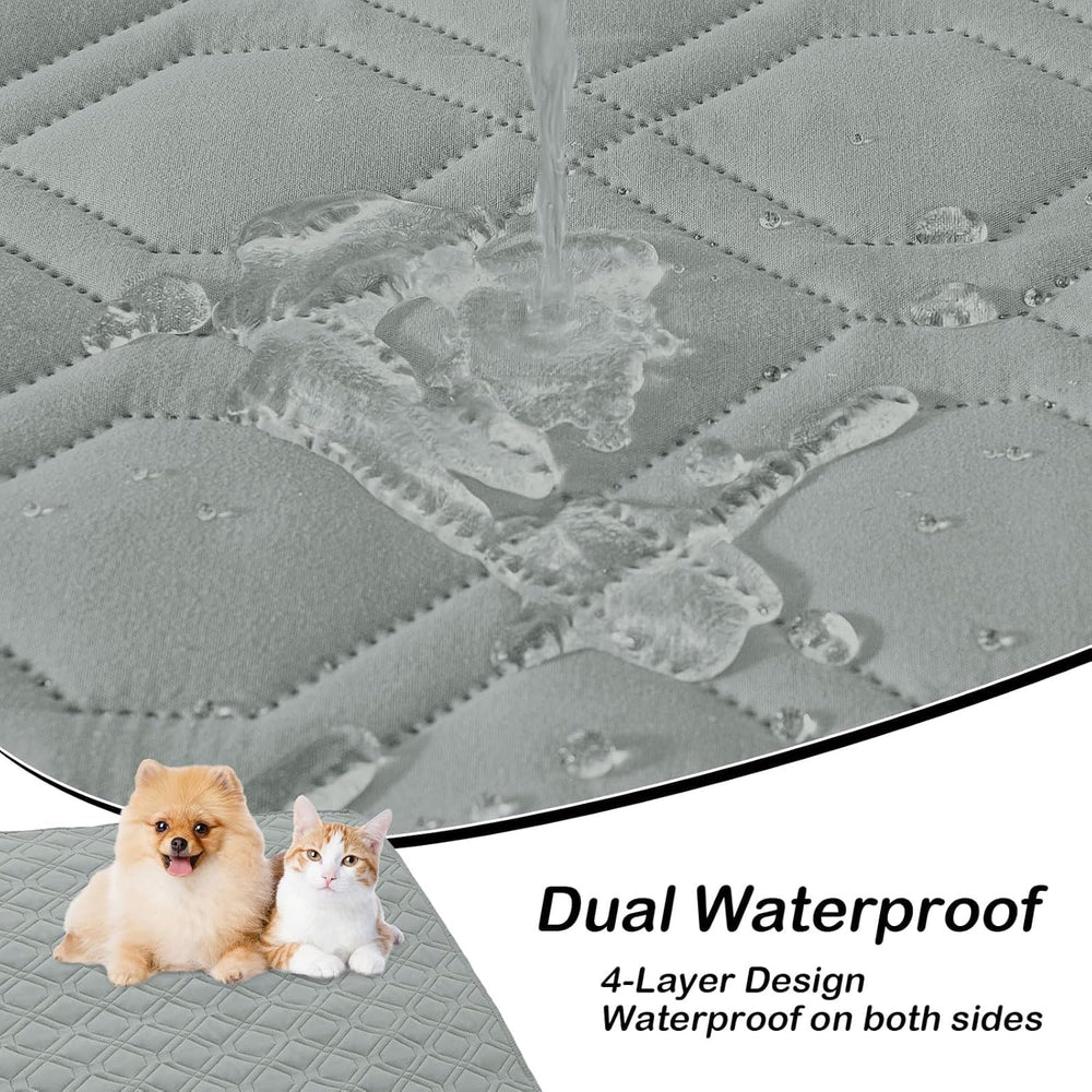 hyha dog blanket detail showing the waterproof layers and inner TPU film.