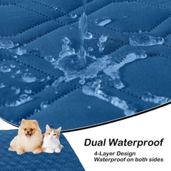 hyha waterproof dog blanket highlighting its inner TPU film.