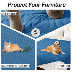 hyha waterproof dog blanket highlighting the inner TPU film layer.
