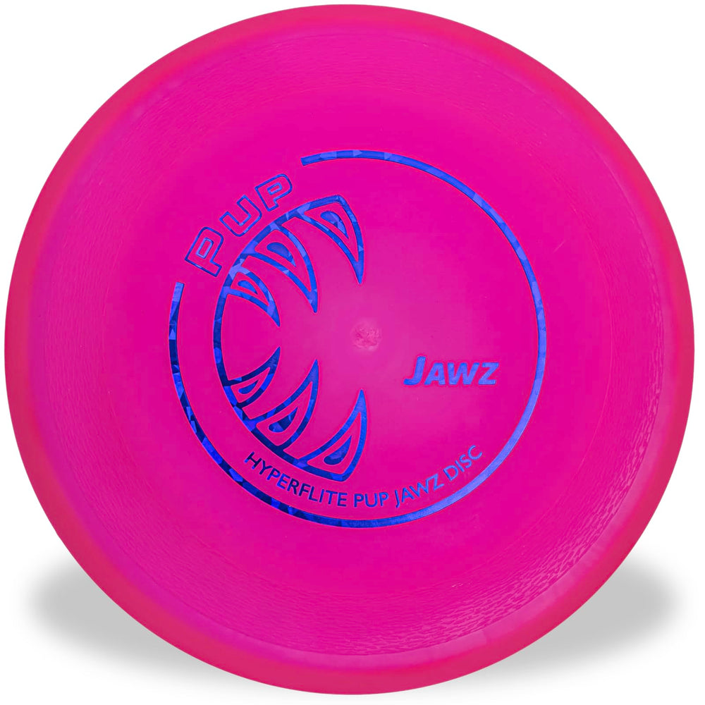 Hyperflite Pup Jawz disc shown from the front.