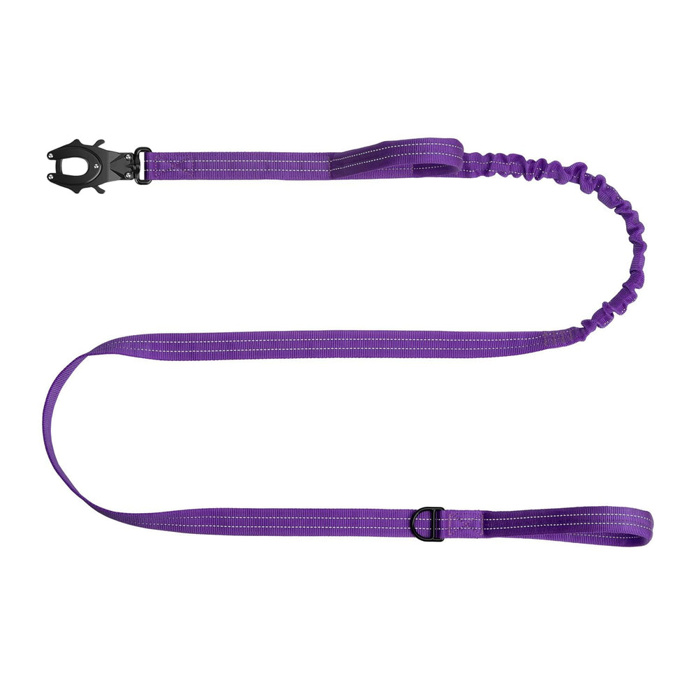 ICEFANG Tactical Dog Leash shown from the front.