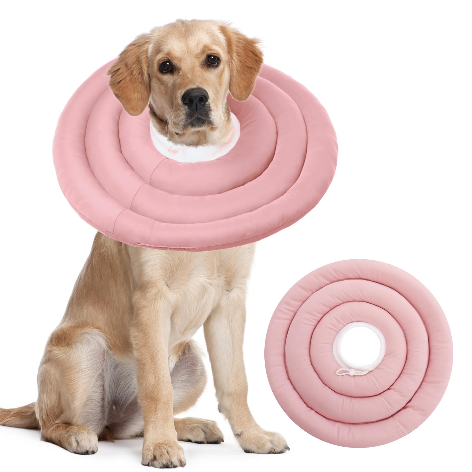 IDOMIK Dog Recovery Collar shown from the front.