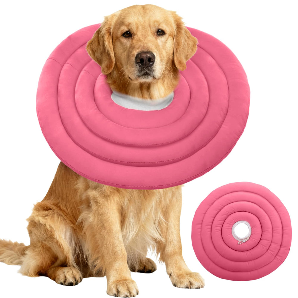 IDOMIK dog recovery collar shown from the front.