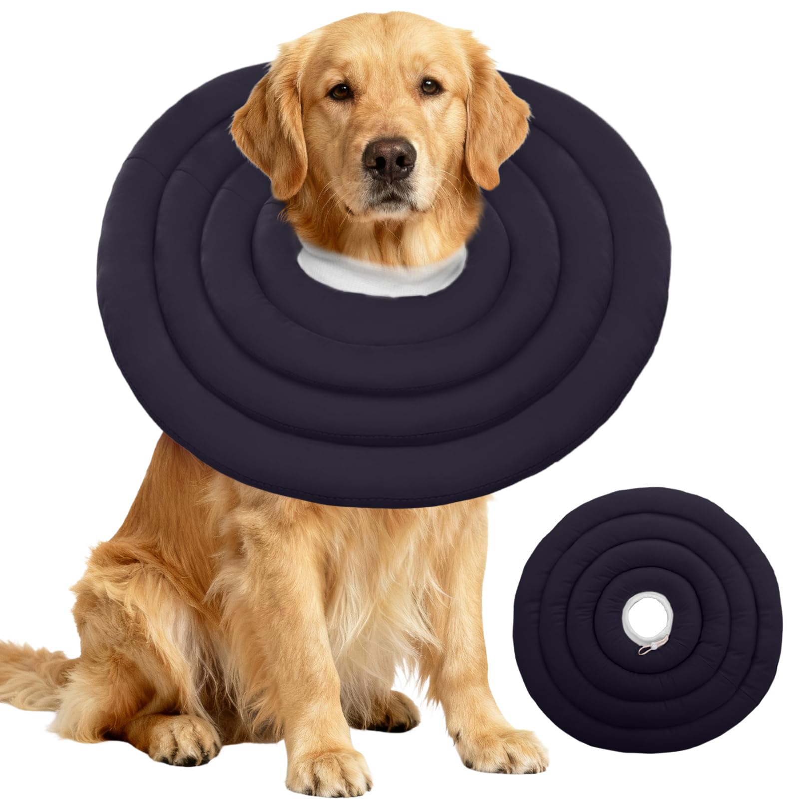 IDOMIK Dog Recovery Collar shown from the front.
