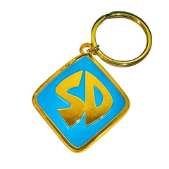 ImagineeringDepot metal dog collar tag shown from the front.