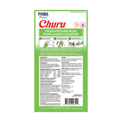 INABA Churu cat treats nutrition details and ingredient information.