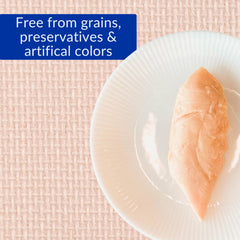 INABA grilled fillet cat treat shown in its vacuum-packed pouch.