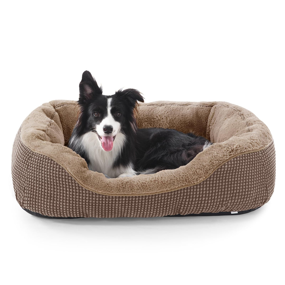 INVENHO Medium Dog Bed shown as a rectangular bed with raised sides.
