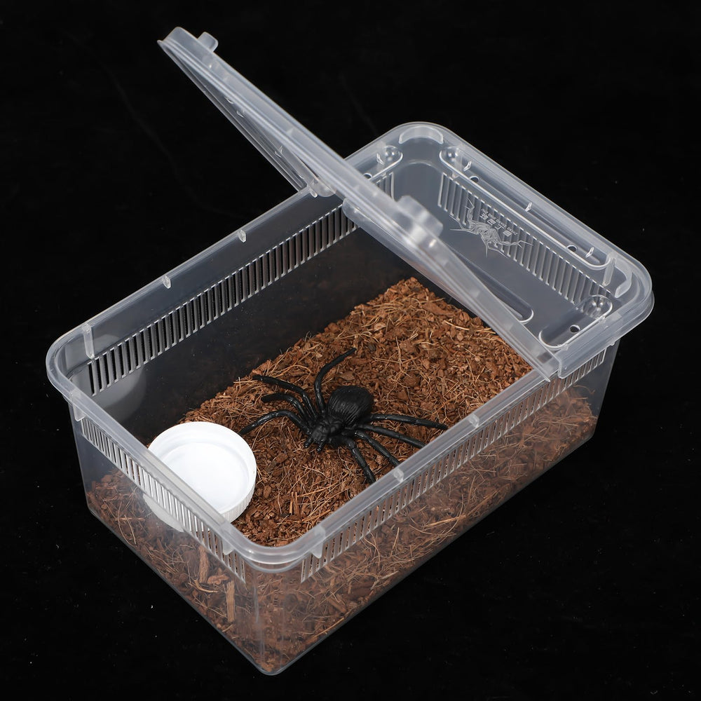 Irenare Reptile Breeding Box shown in use as a container for a small animal.