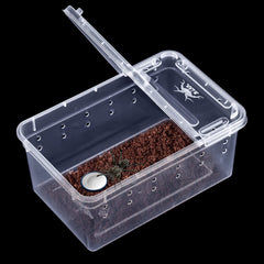 Irenare reptile breeding box detail showing the small ventilation holes.