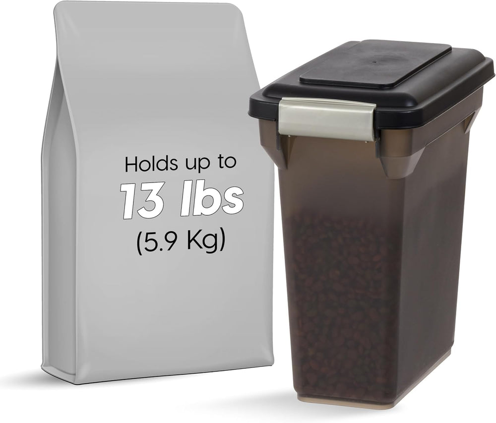IRIS USA dog food storage container foam seal shown in close-up.