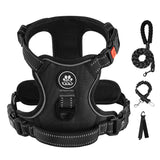 IVY&LANE medium dog harness shown from the front.