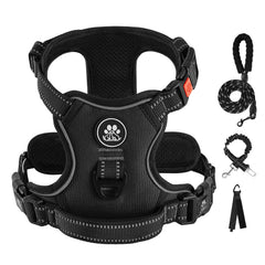 IVY&LANE medium dog harness shown from the front.