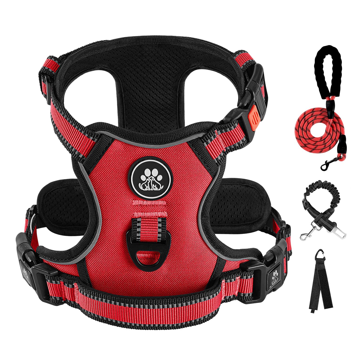 IVY&LANE No Pull Dog Harness shown from the front.