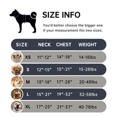 IVY&LANE dog harness showing its front and back clips.