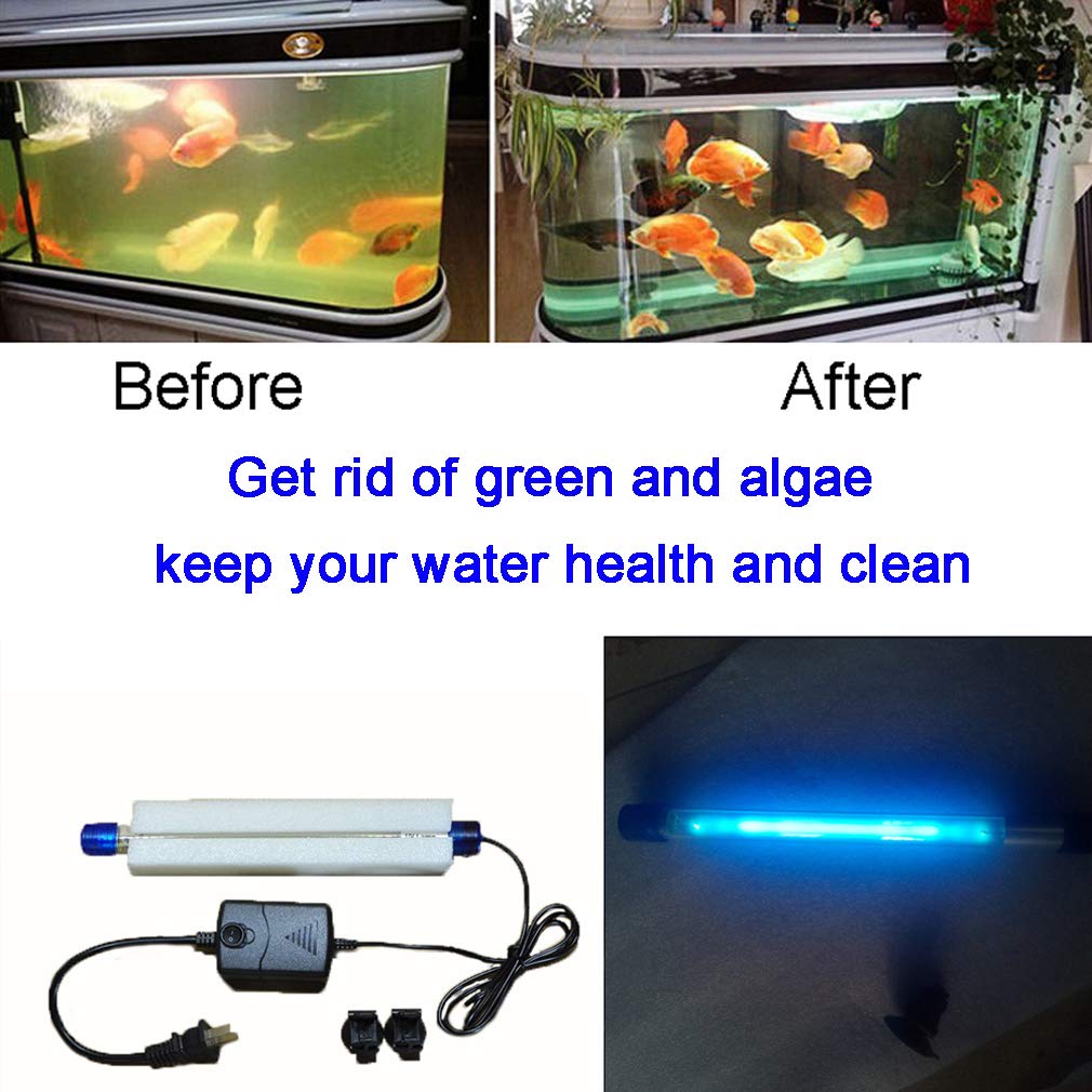 JackSuper algae clean light lamp shown in a close-up view.
