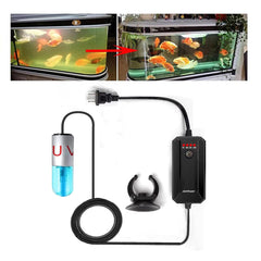 JackSuper Aquarium UVC Clean Light shown from the front.