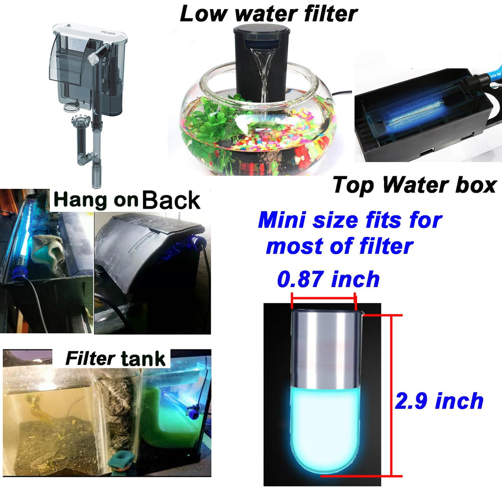 JackSuper Aquarium UVC Clean Light timer switch shown with on and off control.