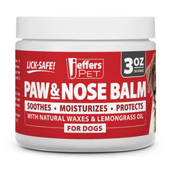 Jeffers Paw & Nose Balm shown in a front-facing product view.