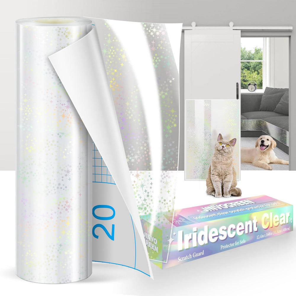 JINVOGREEN cat scratch furniture protector shown as a full roll.