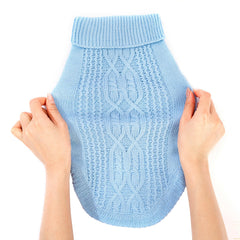 Jnancun cat sweater worn by a cat.