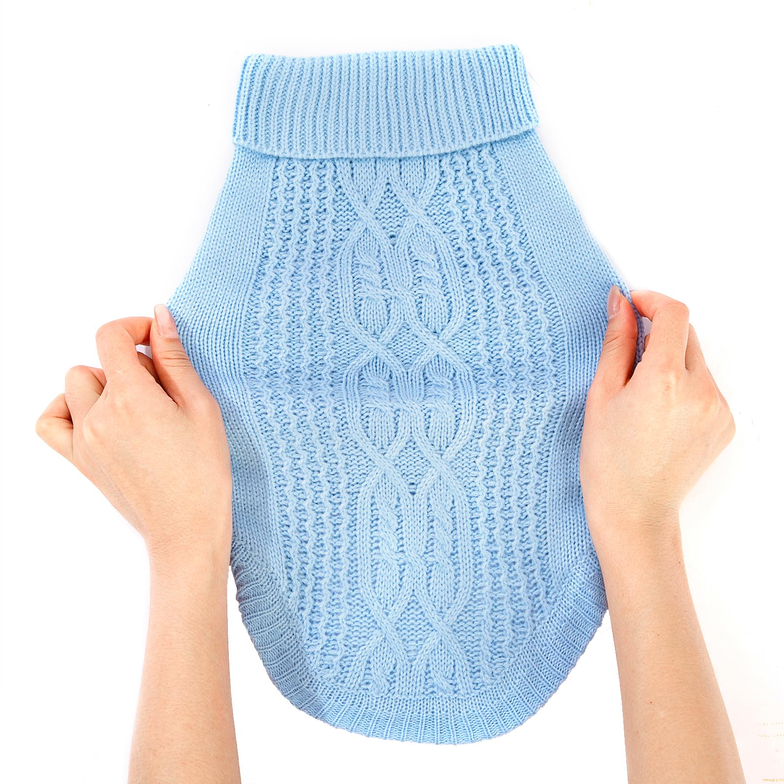 Jnancun cat sweater shown with its sleeveless design visible.