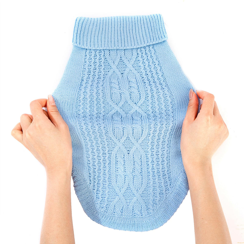 Jnancun cat sweater shown with its sleeveless design visible.