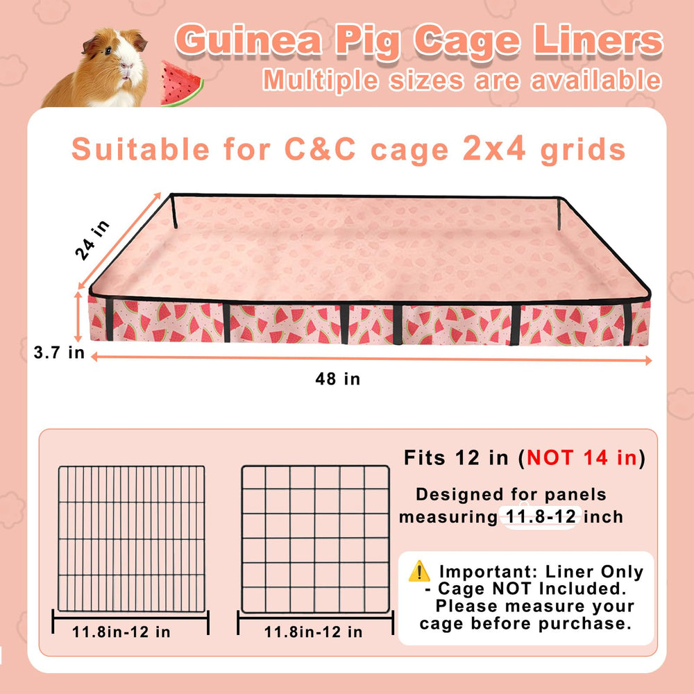 JOGEPEYO cage liner surface being wiped clean with a damp cloth.
