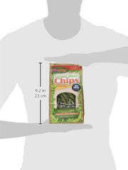 K9 Granola Factory Green Bean Chips dog treats shown close up.