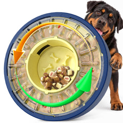 KADTC slow feeder dog bowl shown from the front.