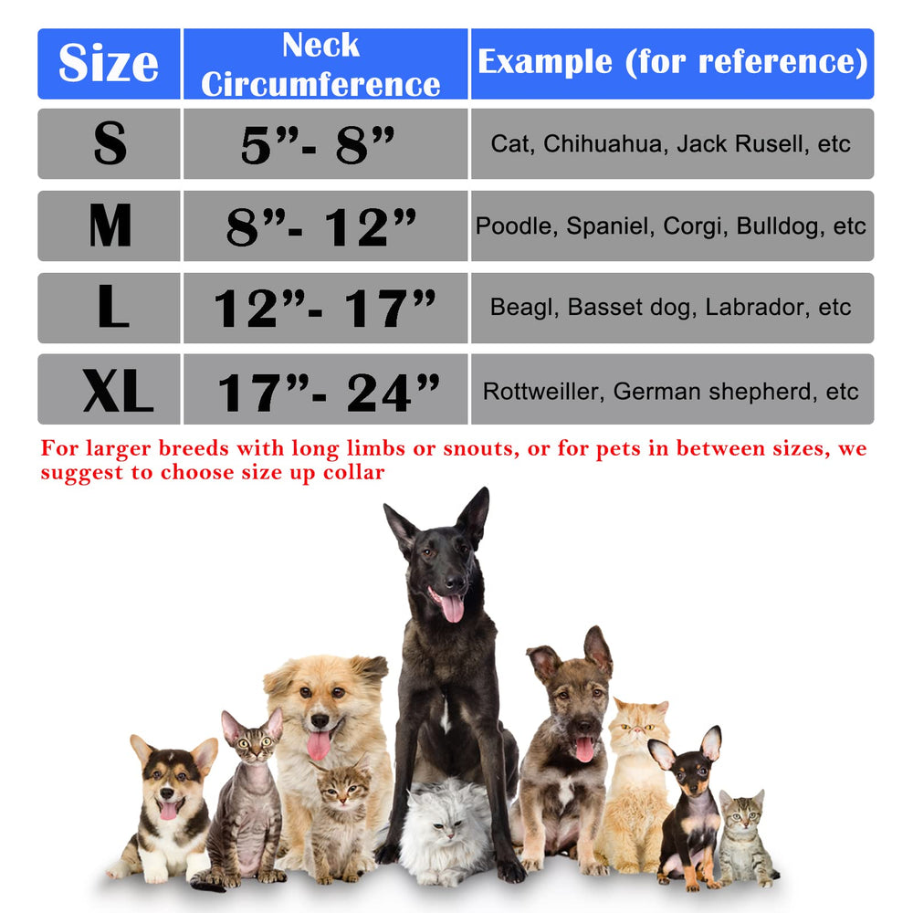 Katoggy inflatable dog collar zipper opening showing access to the removable inner.