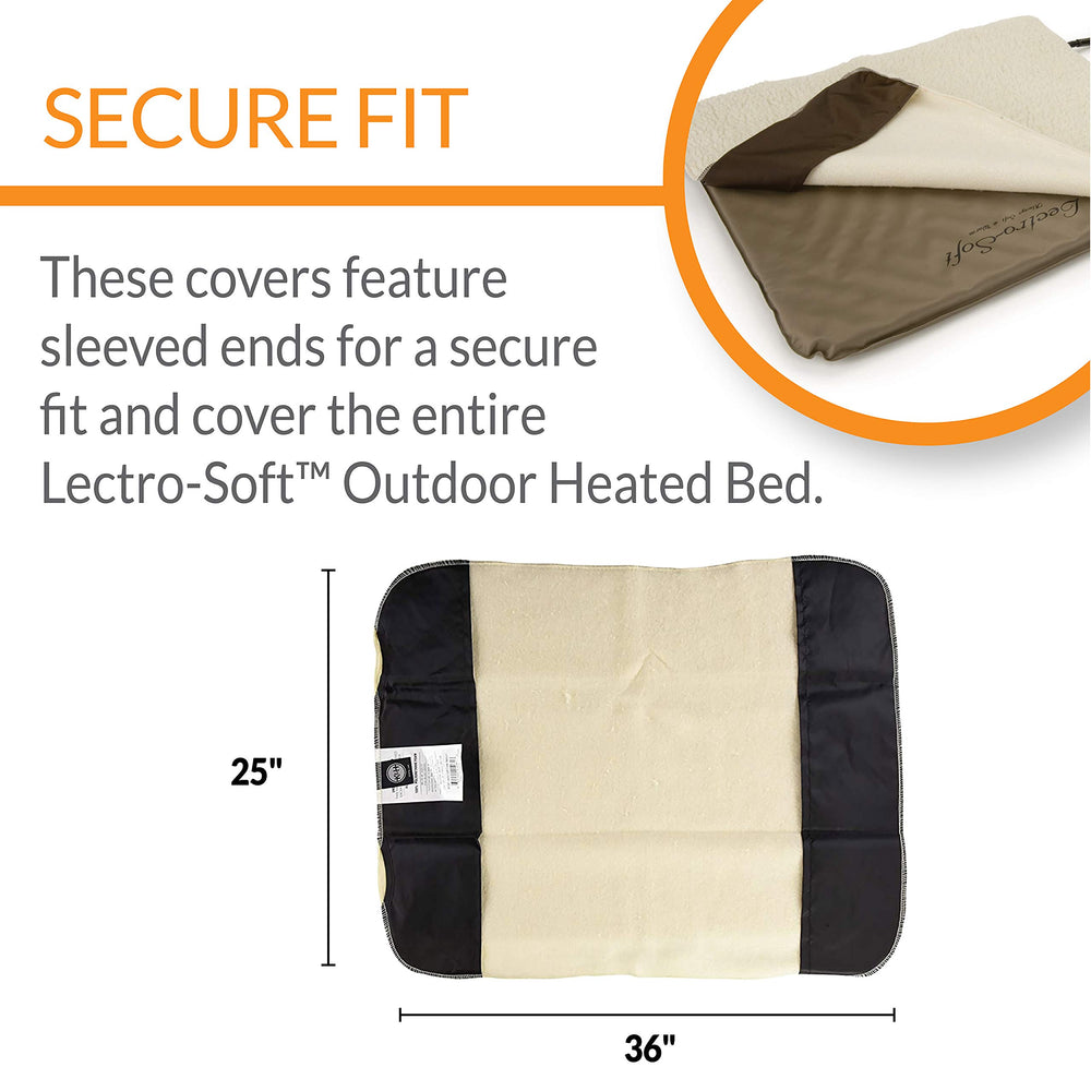 K&H Pet Products Lectro-Soft replacement cover showing the open-weave fabric.