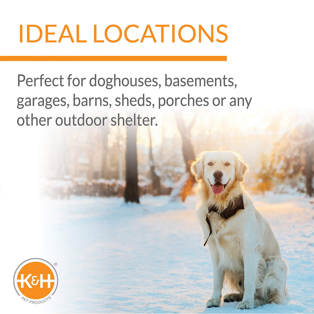 K&H Pet Products Lectro-Soft replacement cover showing its removable design.